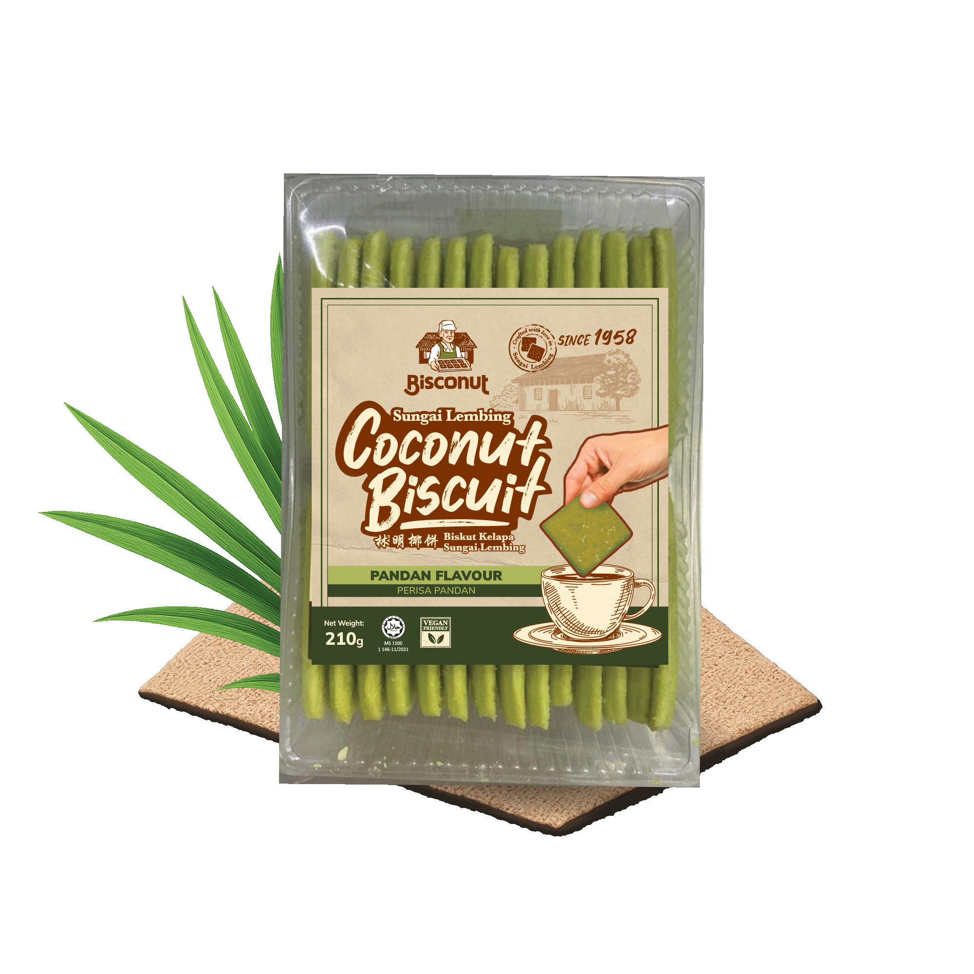 Coconut Biscuit Original Pack 105g